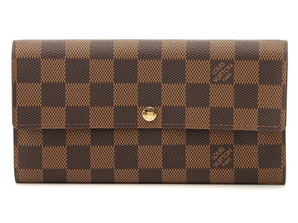 LOUIS VUITTON Wallet Portefeuille Sarah Damier